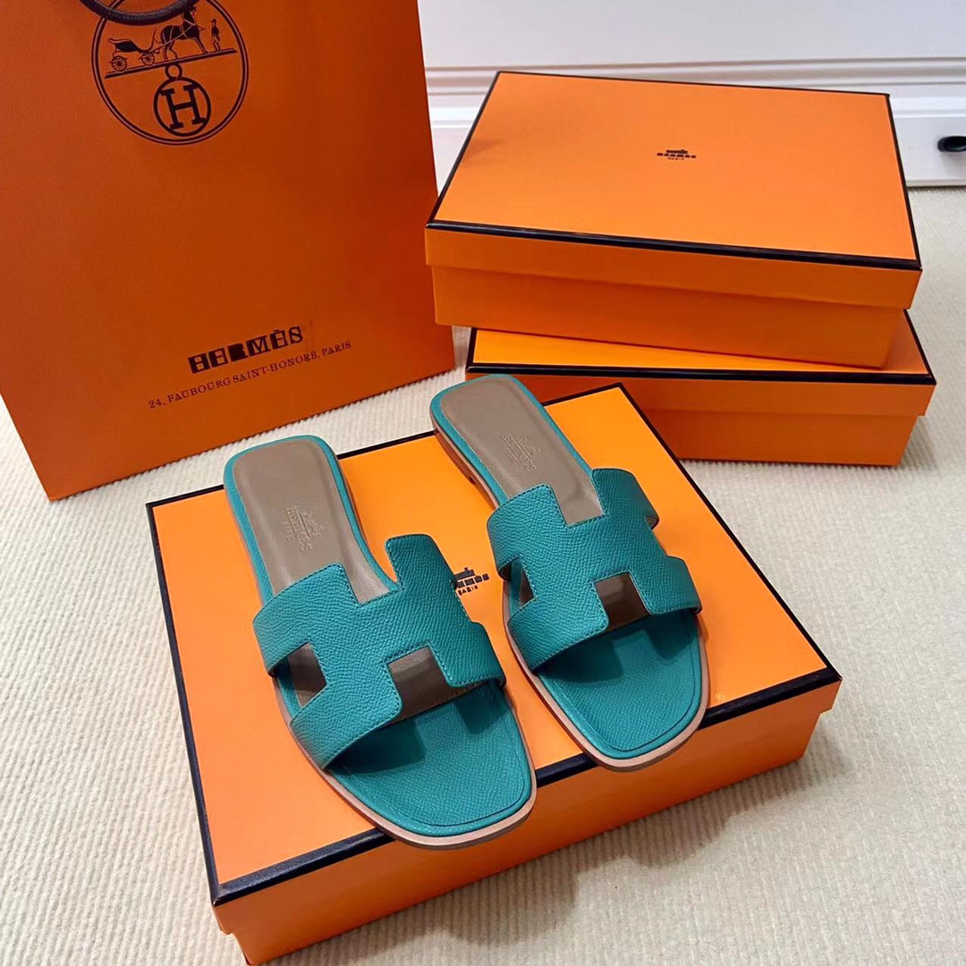 에르메스 올수공 오란 슬리퍼 샌들 앱송 15